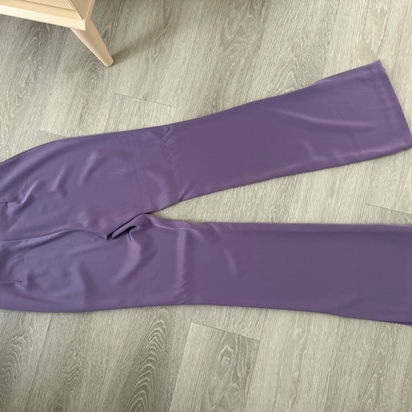 Zara Purple Boot Cut Pants - Picture 3 of 7